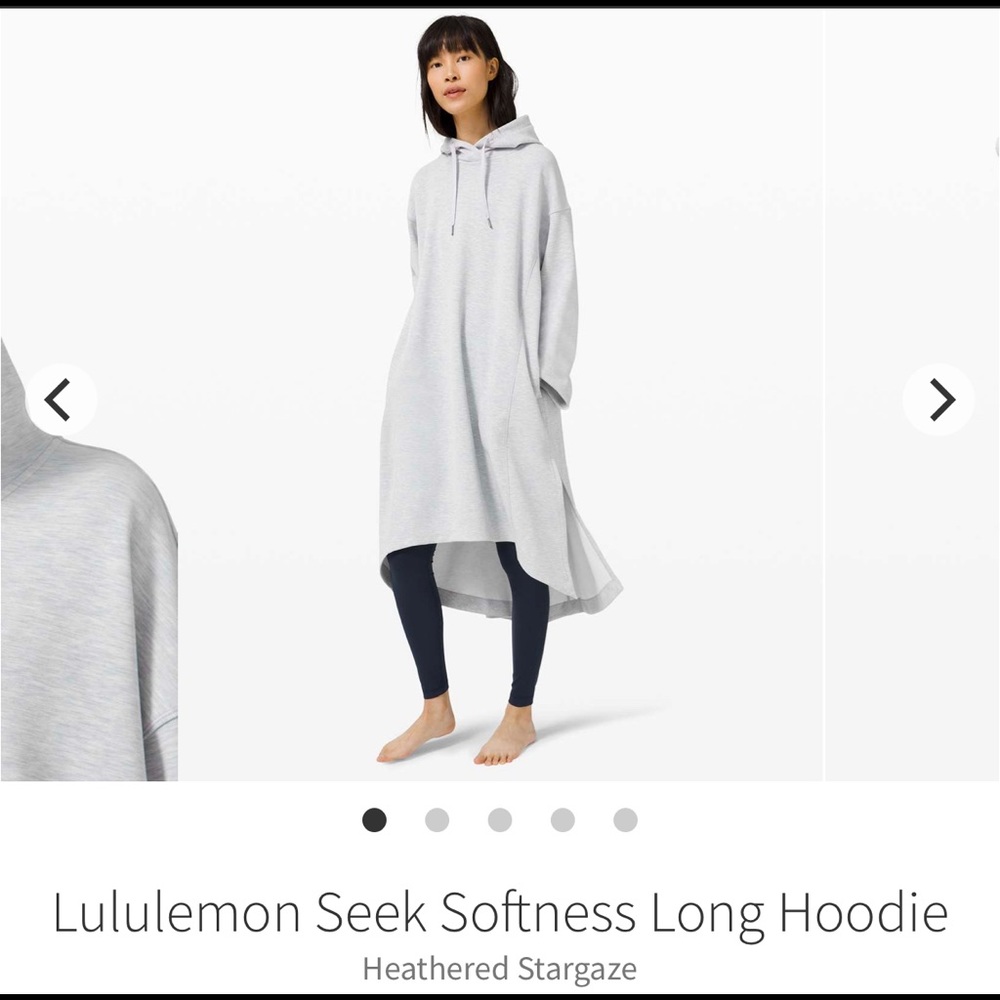 Lululemon seek softness long hoodie M/L